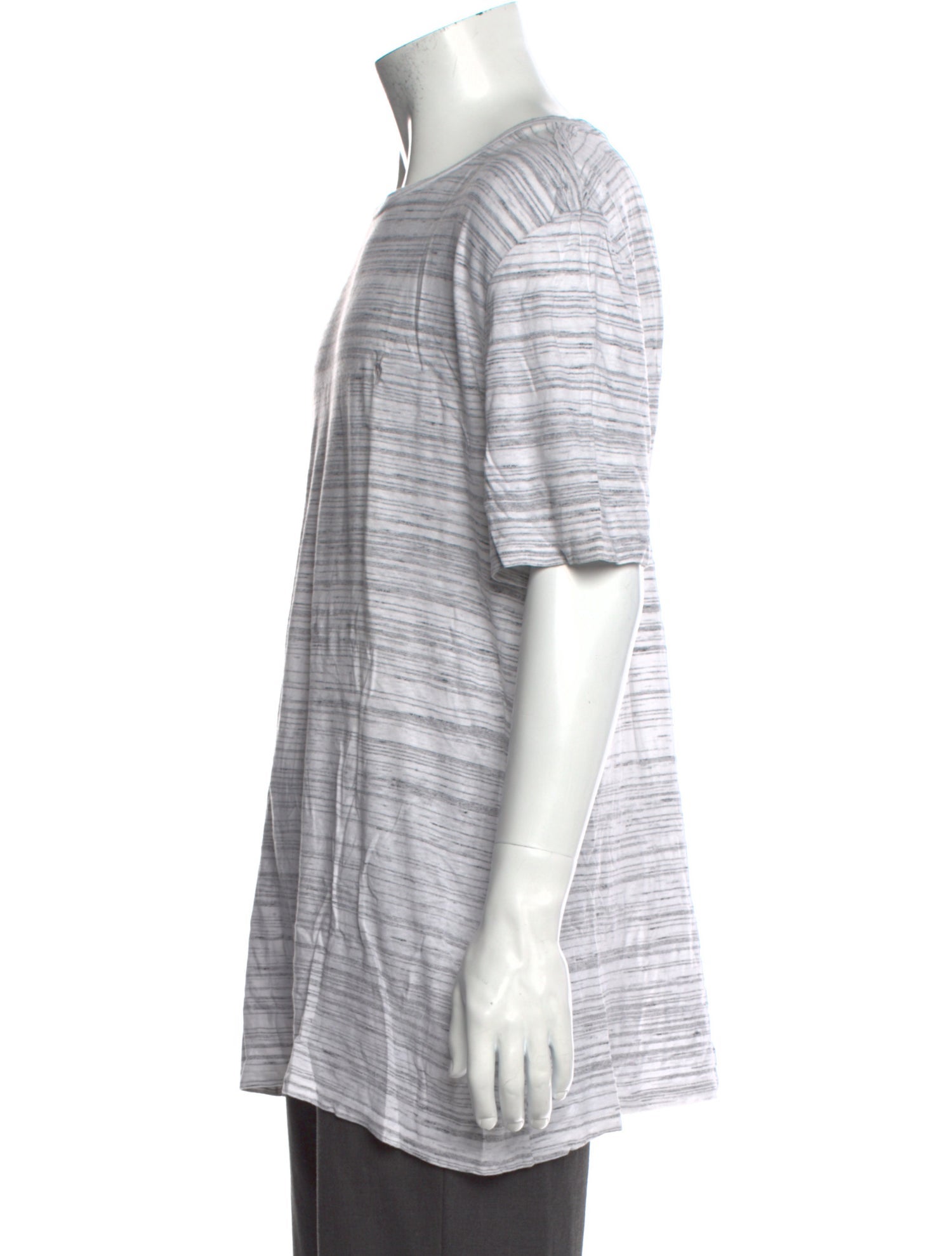 AllSaints Striped Crew Neck T-Shirt