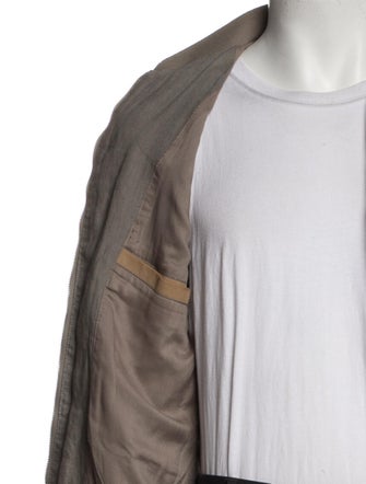 AllSaints Linen Bomber Jacket