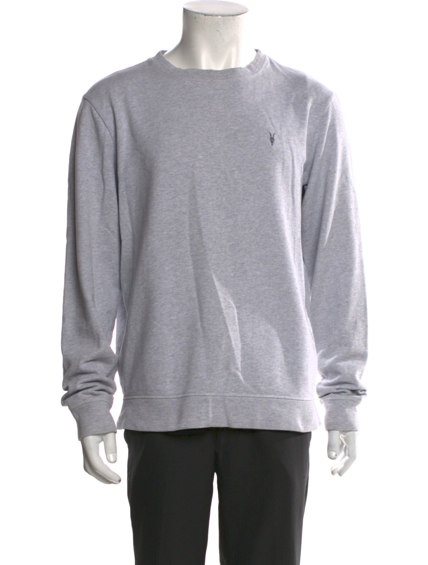 AllSaints Crew Neck Long Sleeve Sweatshirt