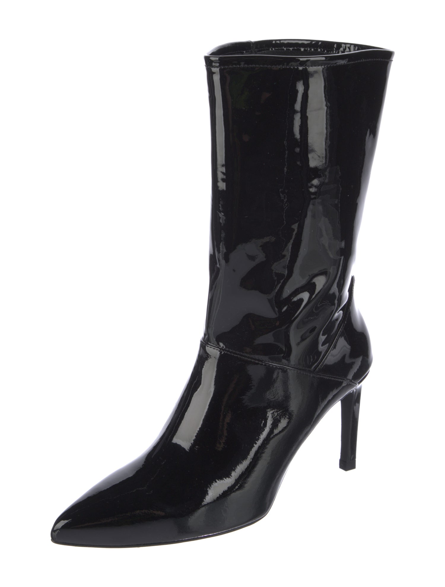 AllSaints Patent Leather Boots
