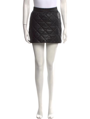 AllSaints Skirts Leather Mini Skirt XS