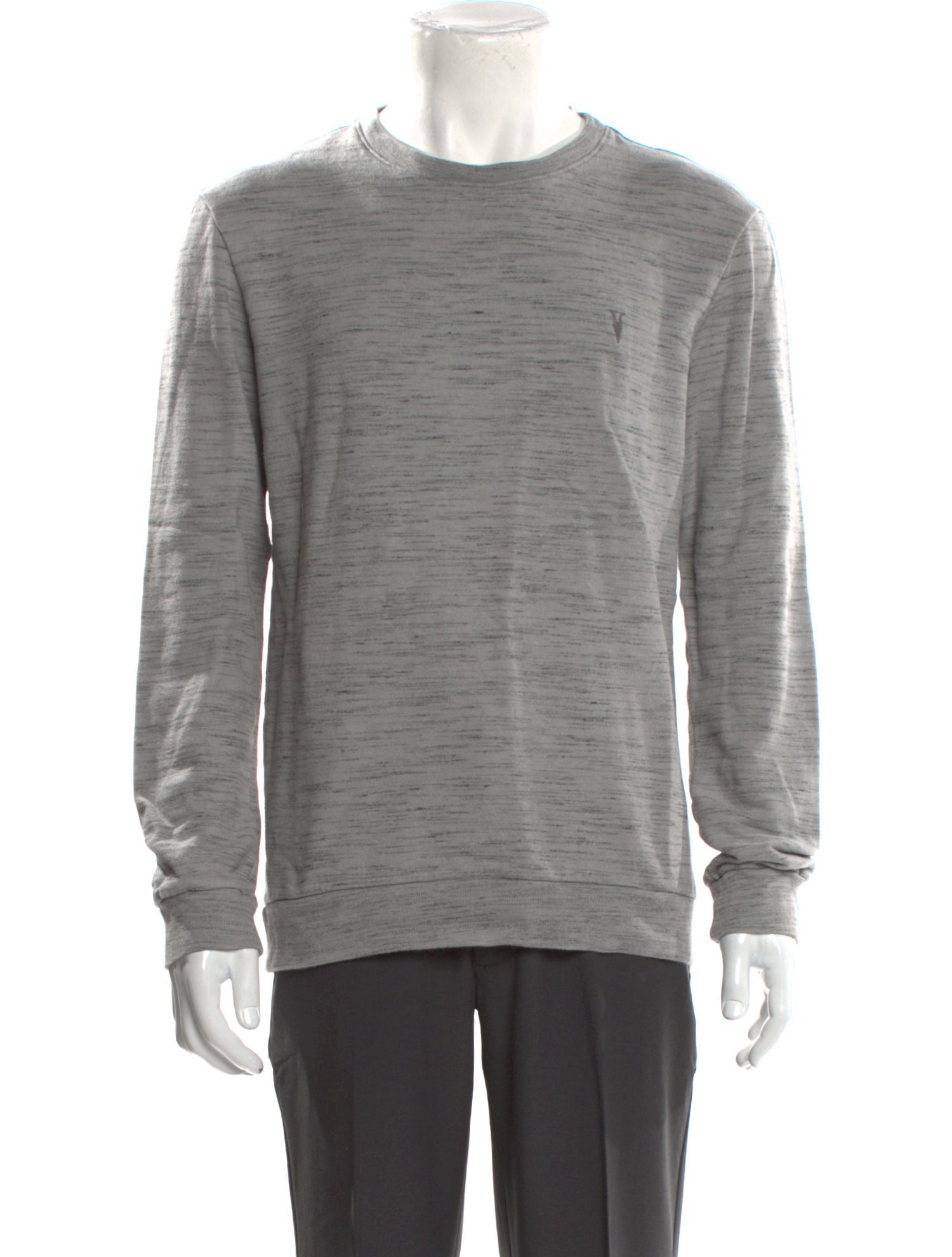 AllSaints Crew Neck Long Sleeve Sweatshirt