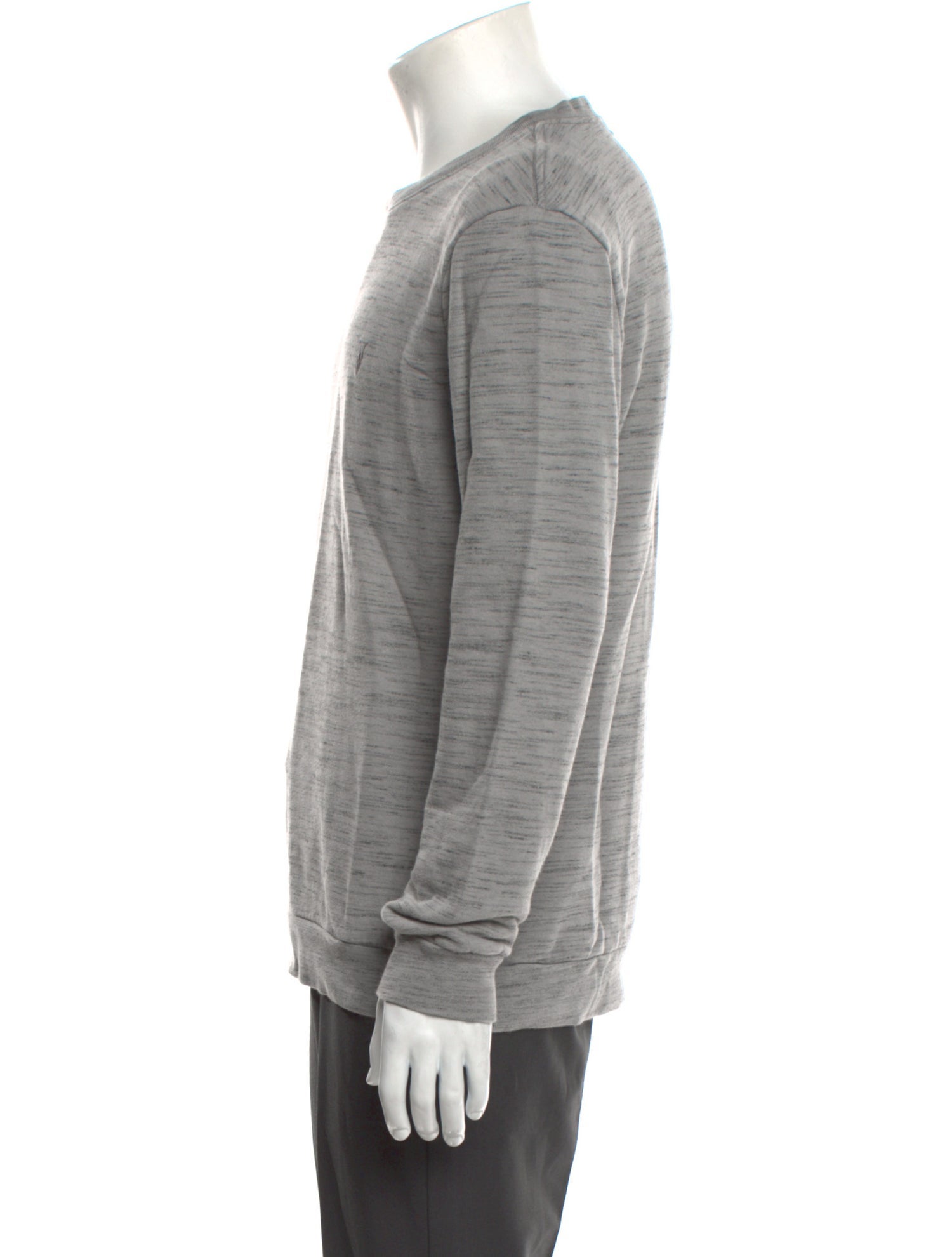 AllSaints Crew Neck Long Sleeve Sweatshirt