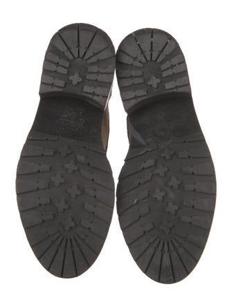 AllSaints Suede Combat Boots