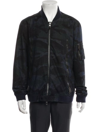 AllSaints Printed Bomber Jacket