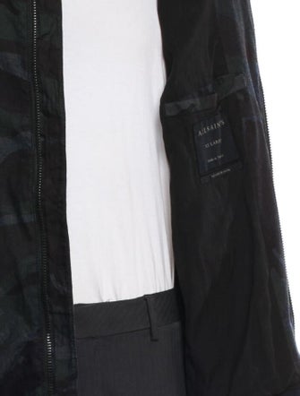 AllSaints Printed Bomber Jacket