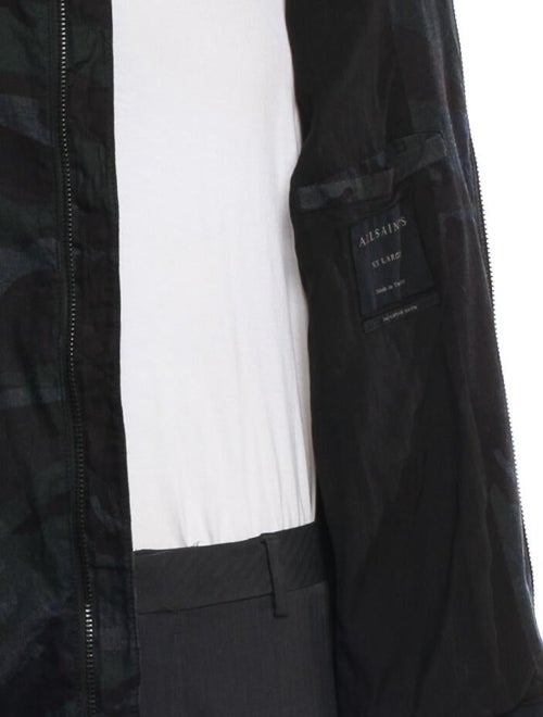 AllSaints Printed Bomber Jacket