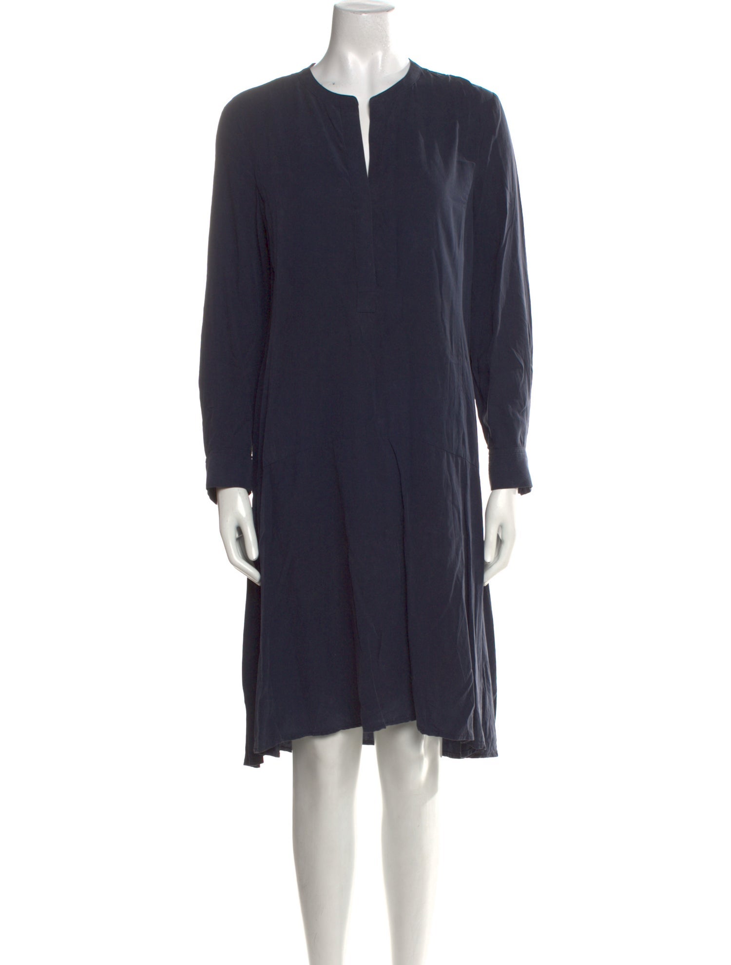 AllSaints V-Neck Knee-Length Dress