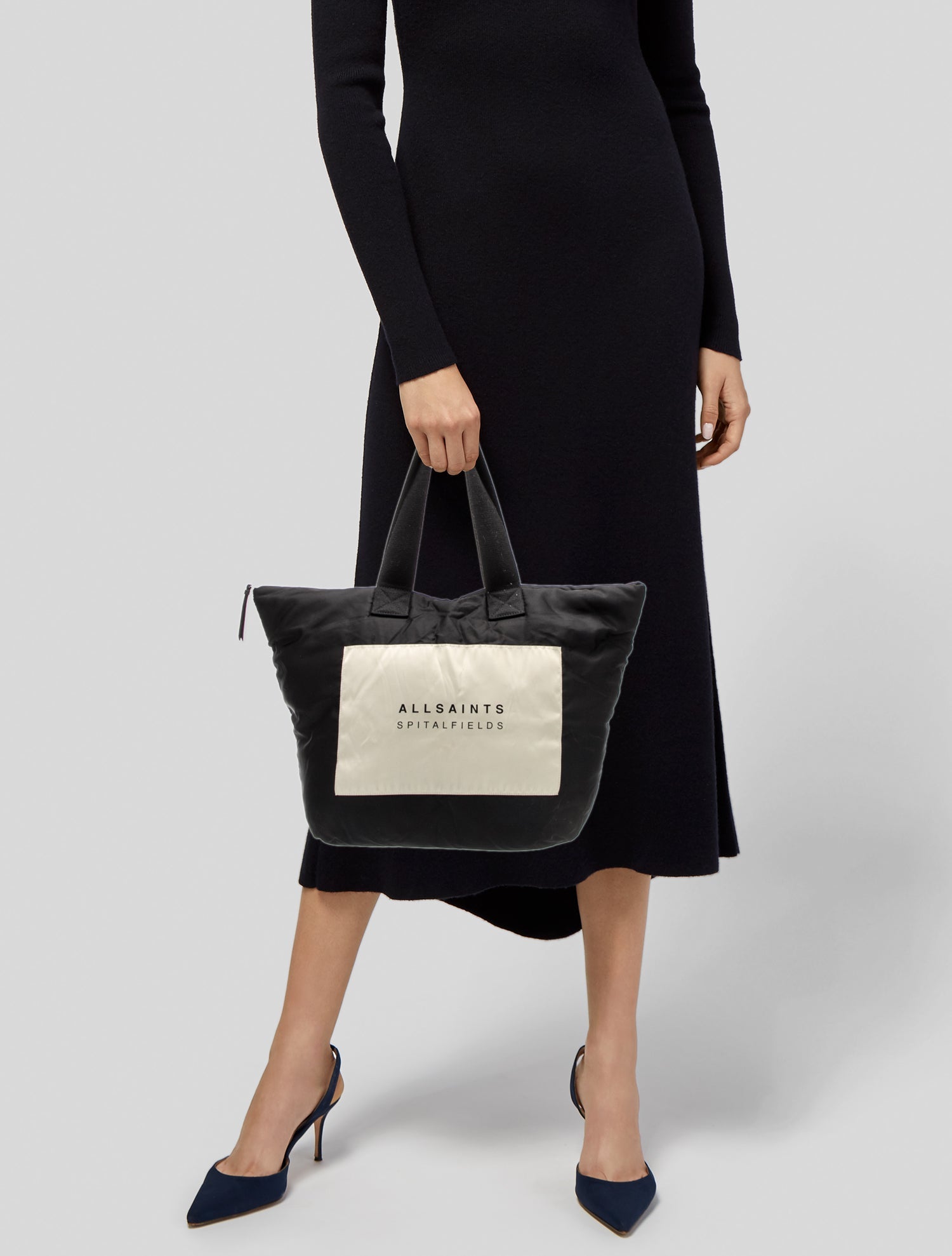 AllSaints Nylon Tote