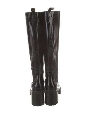 AllSaints Leather Rain Boots