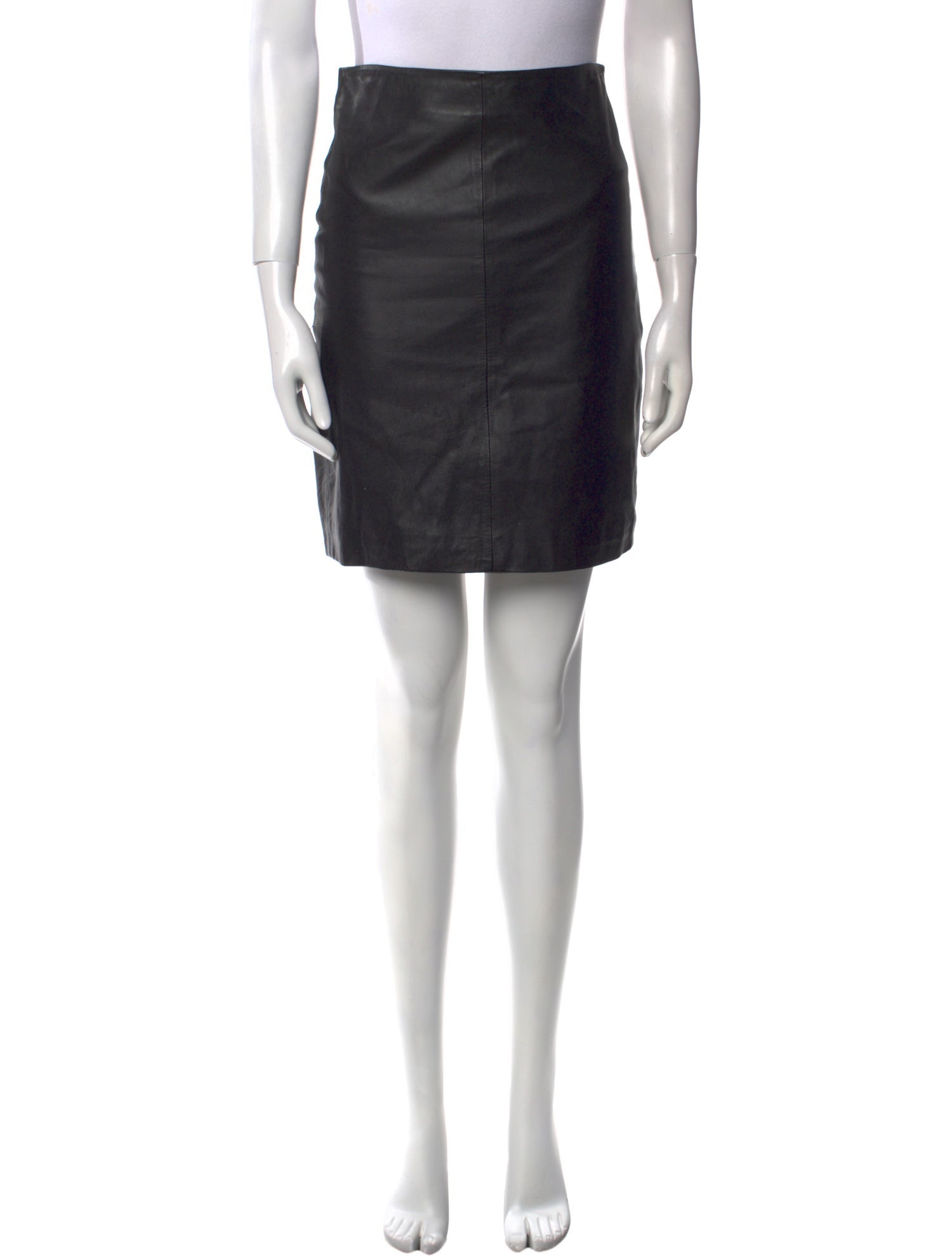 AllSaints Leather Mini Skirt