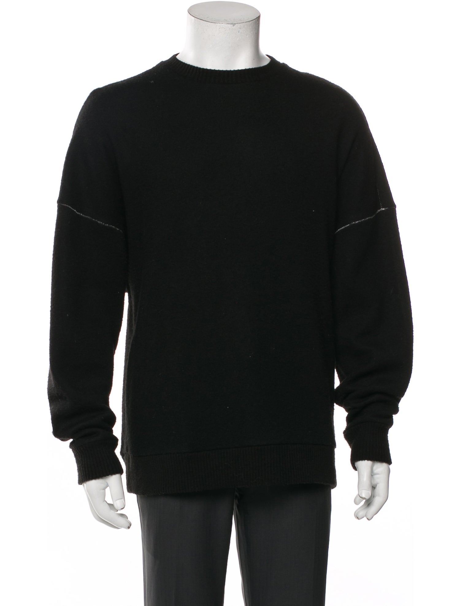 AllSaints Crew Neck Long Sleeve Pullover