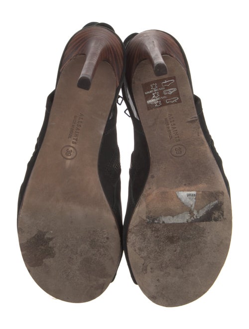 AllSaints Suede Slingback Sandals