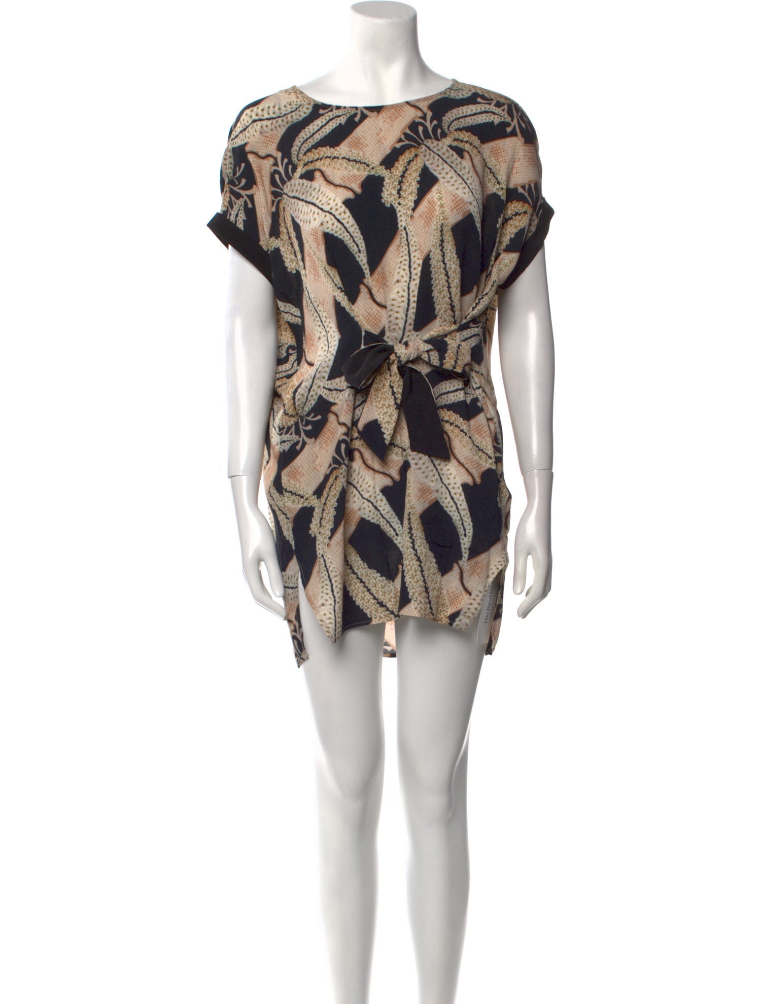 AllSaints Printed Mini Dress