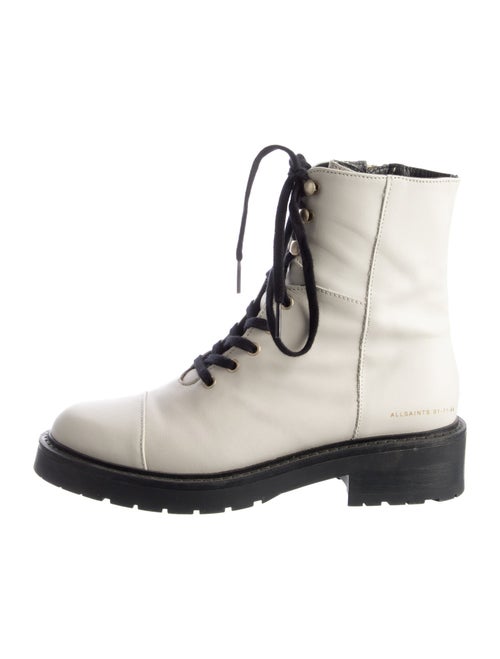 AllSaints Leather Combat Boots