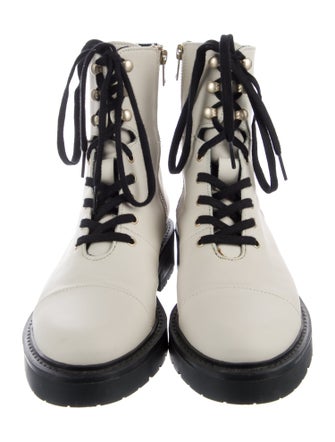 AllSaints Leather Combat Boots