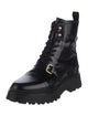 AllSaints Patent Leather Combat Boots
