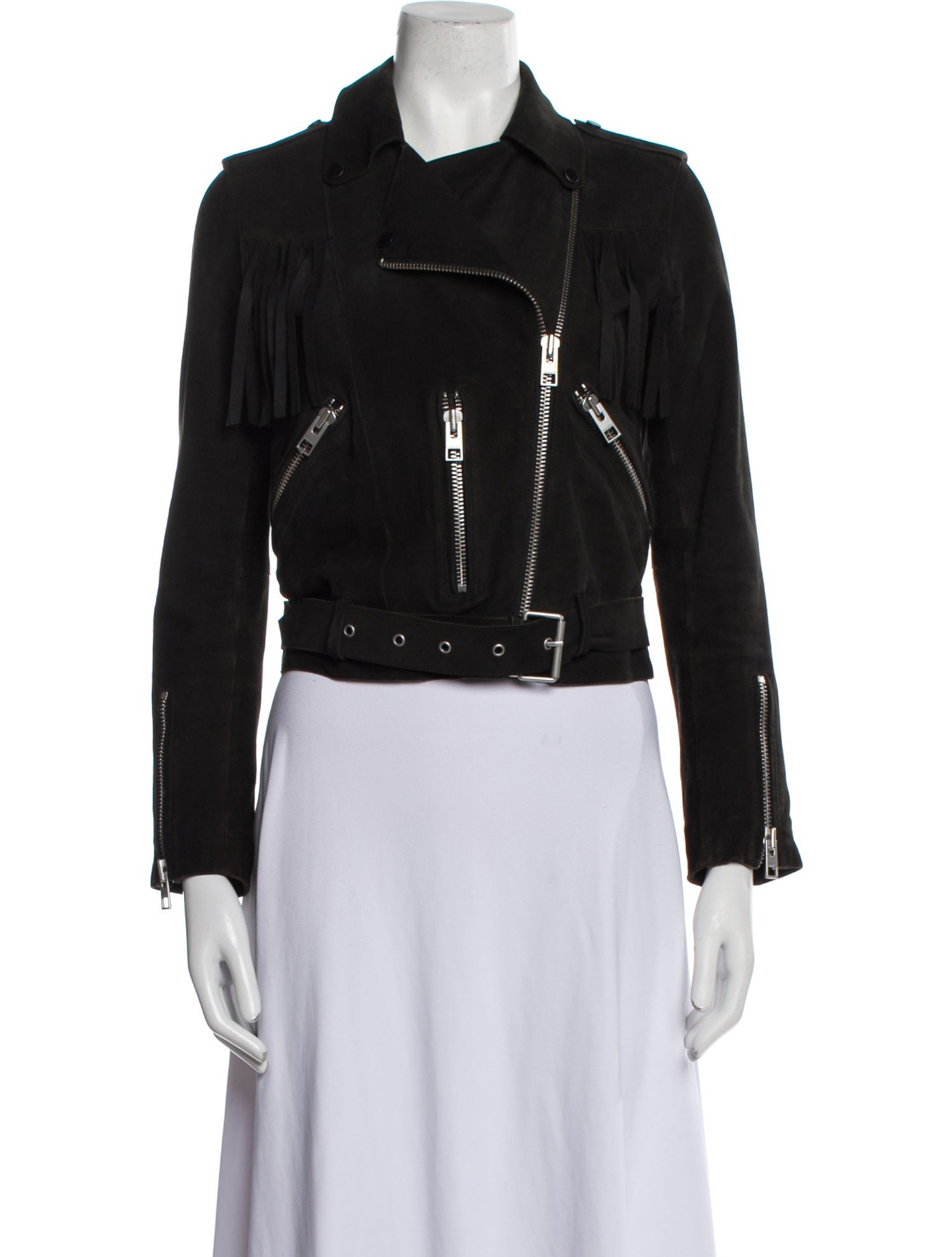 AllSaints Leather Biker Jacket