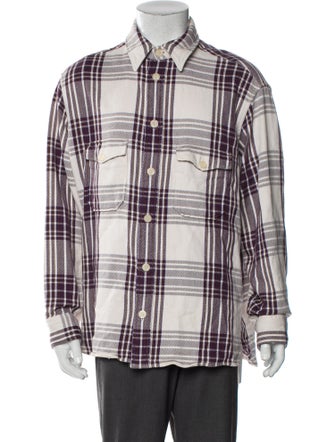 AllSaints Plaid Print Jacket