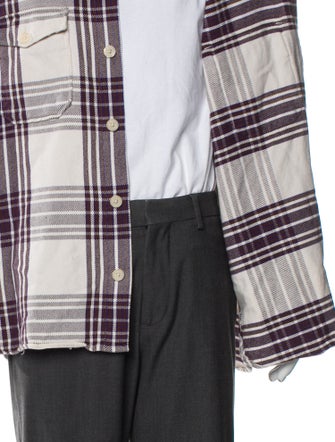 AllSaints Plaid Print Jacket