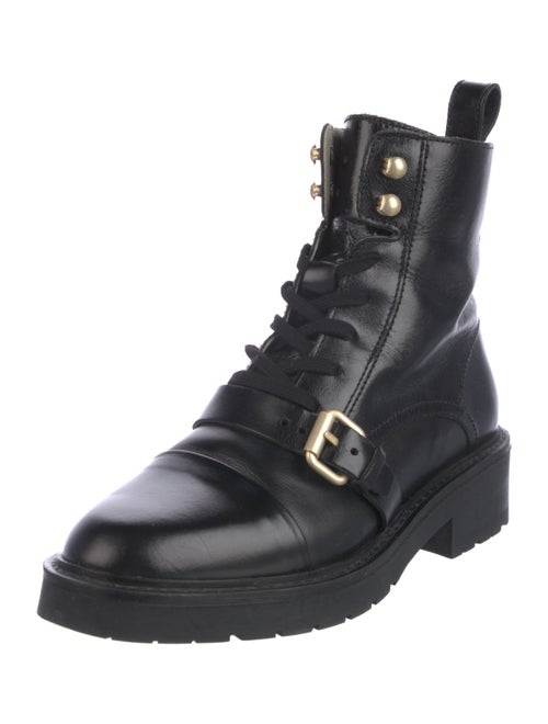 AllSaints Leather Combat Boots