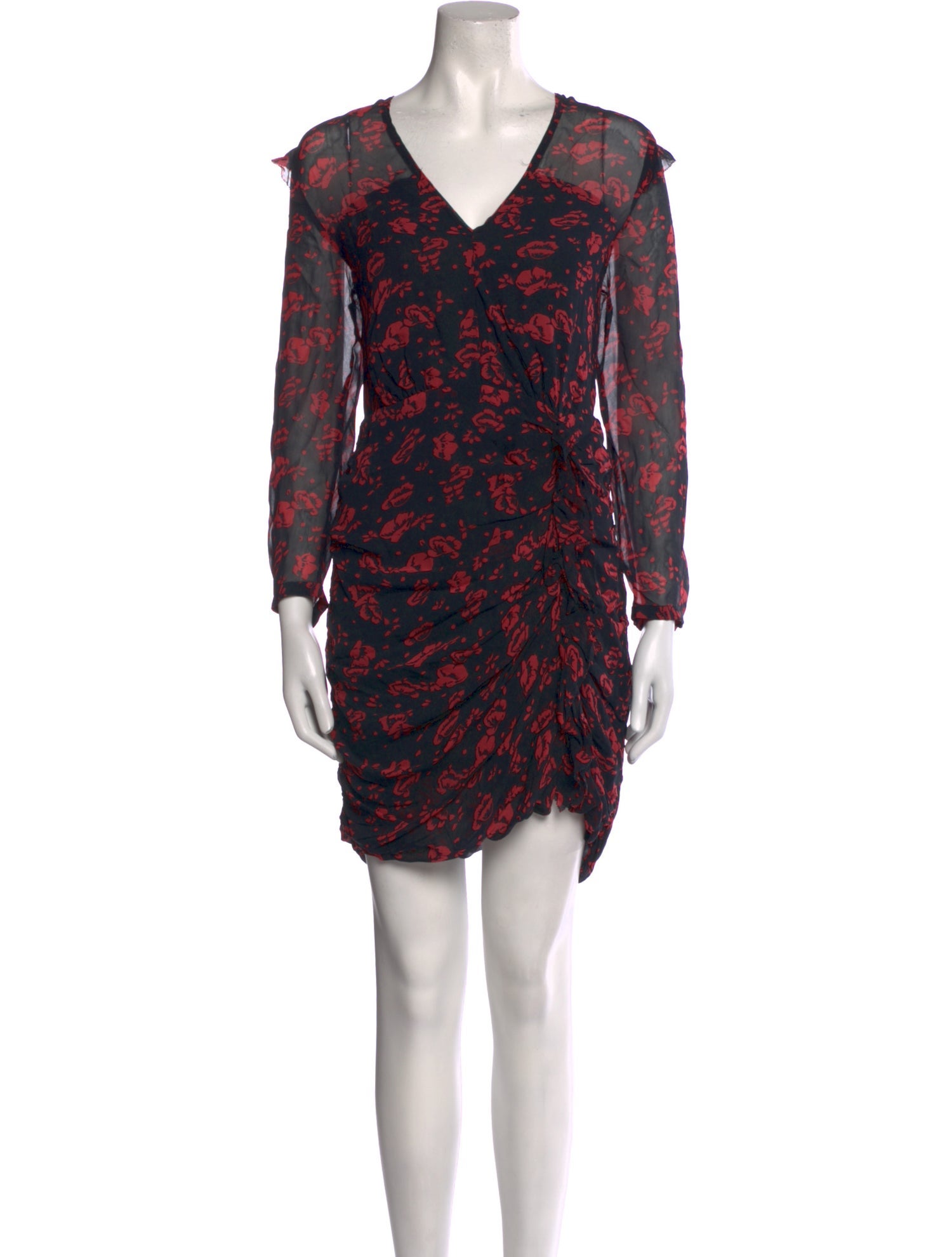 AllSaints Printed Mini Dress