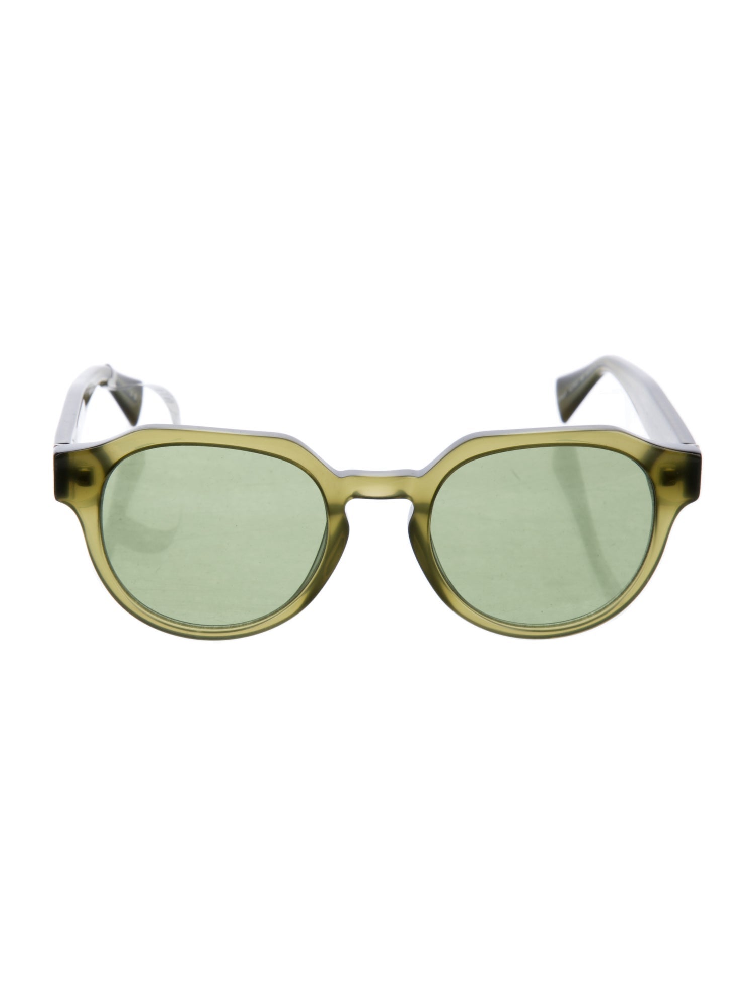 AllSaints Round Tinted Sunglasses