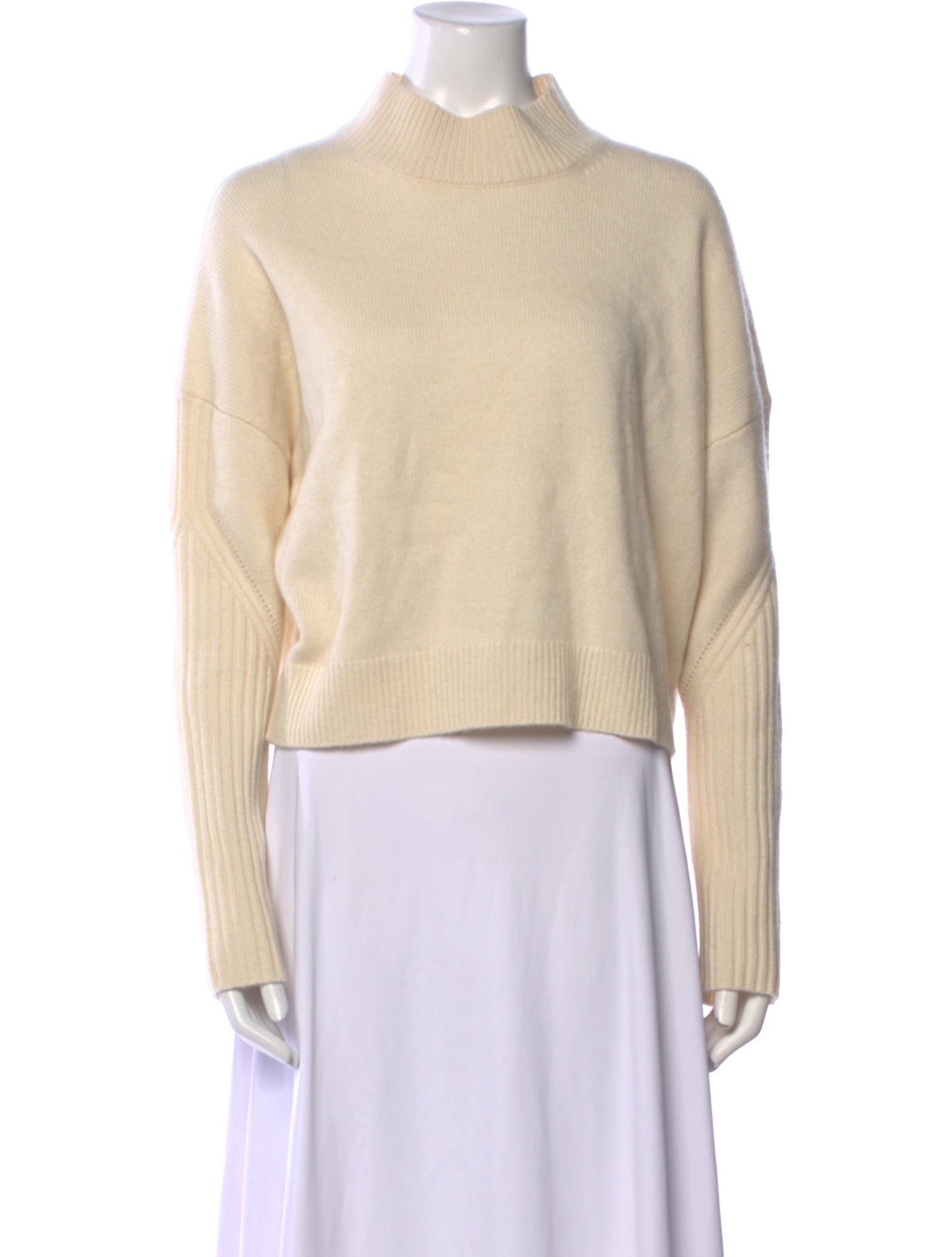 AllSaints Cashmere Mock Neck Sweater
