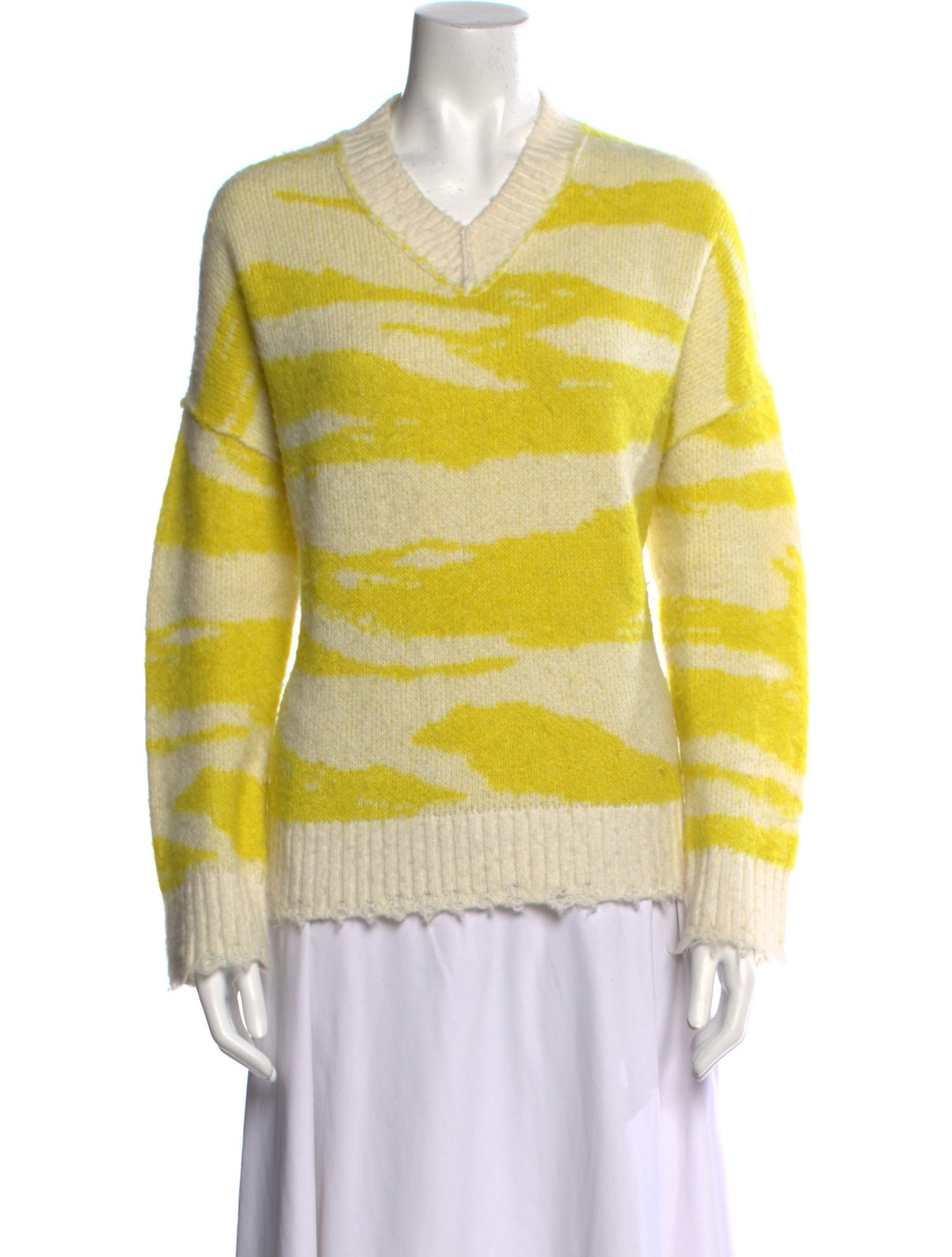 AllSaints Wool Striped Sweater