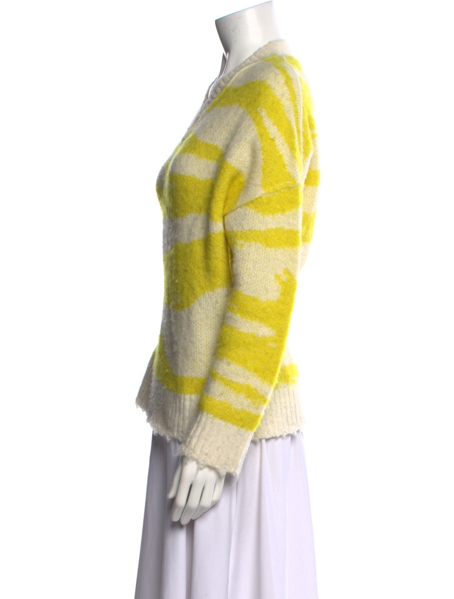 AllSaints Wool Striped Sweater