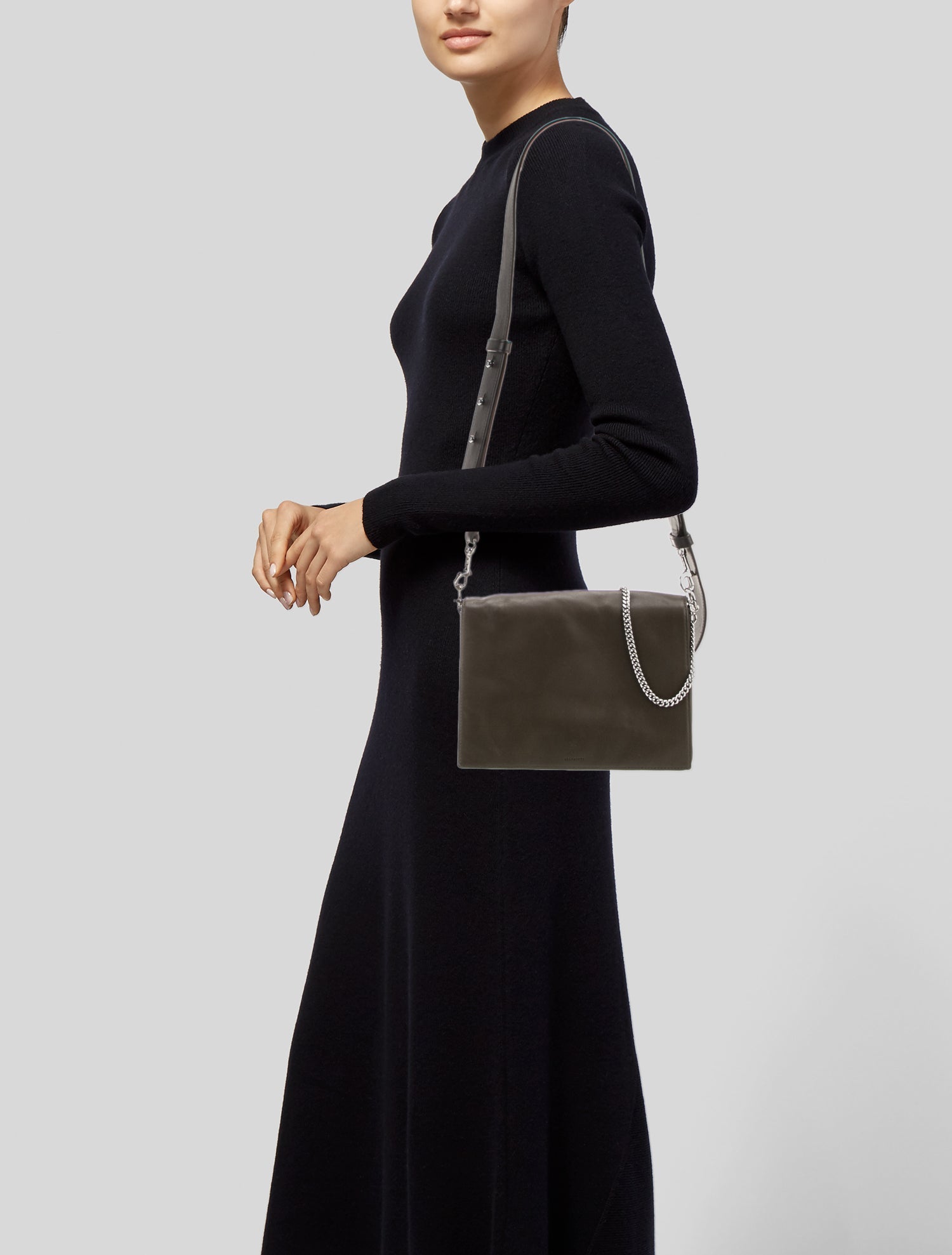 AllSaints Leather Crossbody Bag