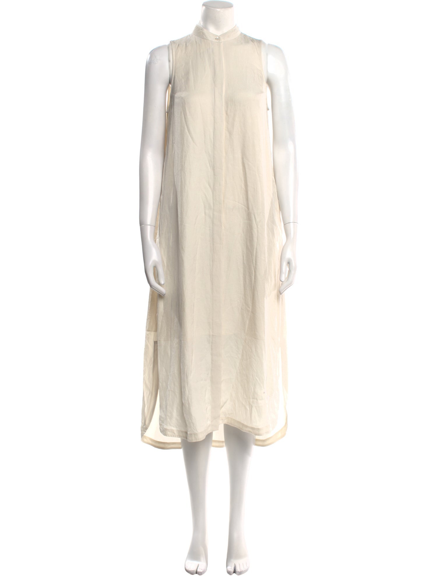 AllSaints Mock Neck Long Dress