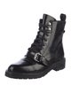 AllSaints Patent Leather Combat Boots
