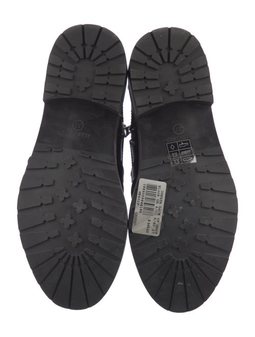 AllSaints Patent Leather Combat Boots