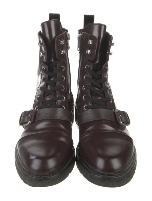 AllSaints Leather Combat Boots