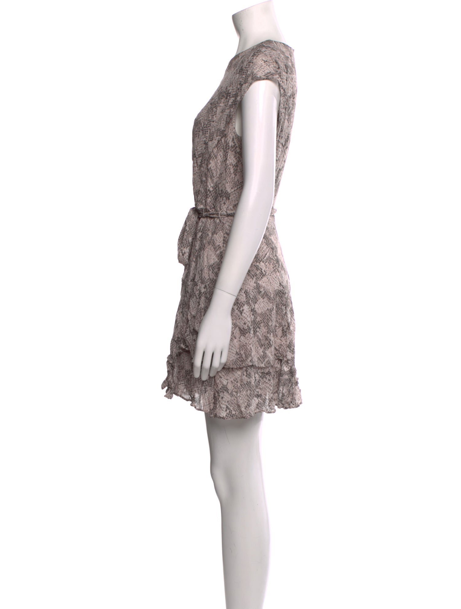 AllSaints Printed Mini Dress