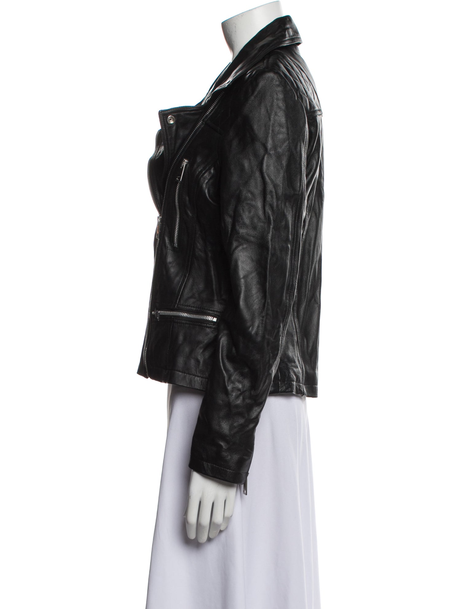 AllSaints Leather Biker Jacket