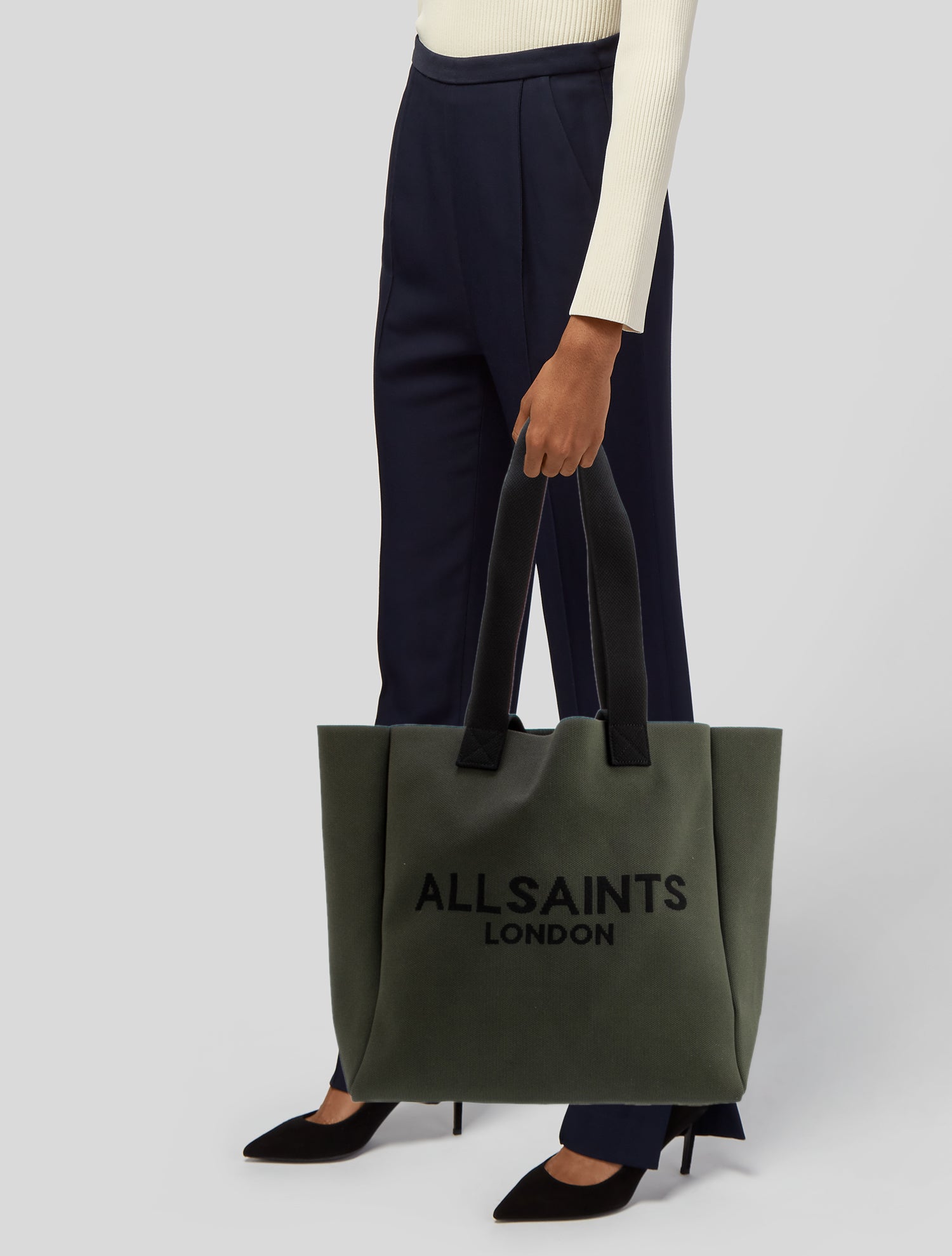 AllSaints Canvas Tote