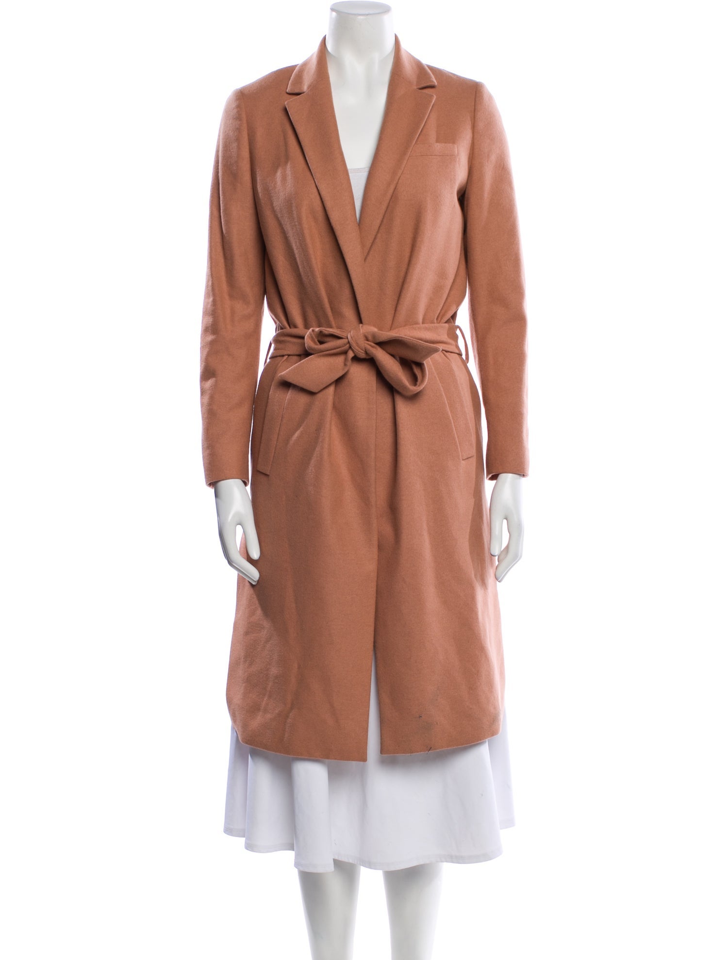 AllSaints Wool Trench Coat