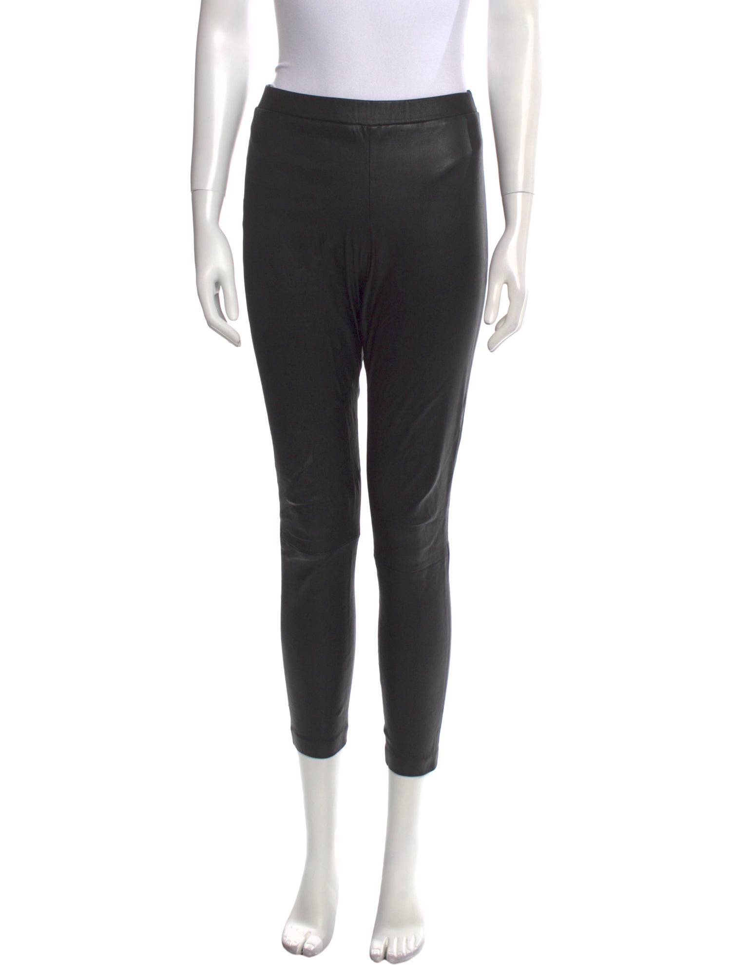 AllSaints Leather Skinny Leg Pants