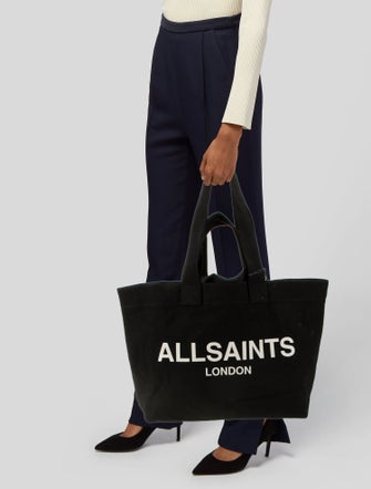 AllSaints Canvas Tote
