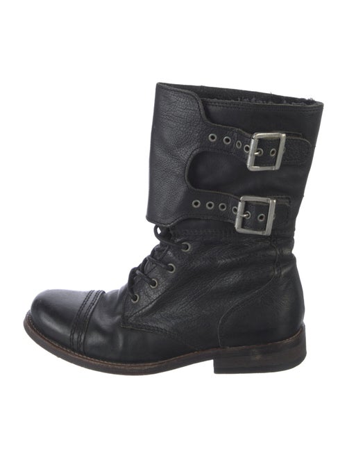 AllSaints Leather Combat Boots