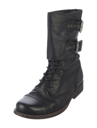 AllSaints Leather Combat Boots