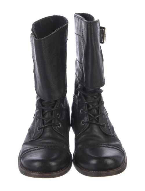 AllSaints Leather Combat Boots