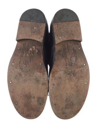 AllSaints Leather Combat Boots