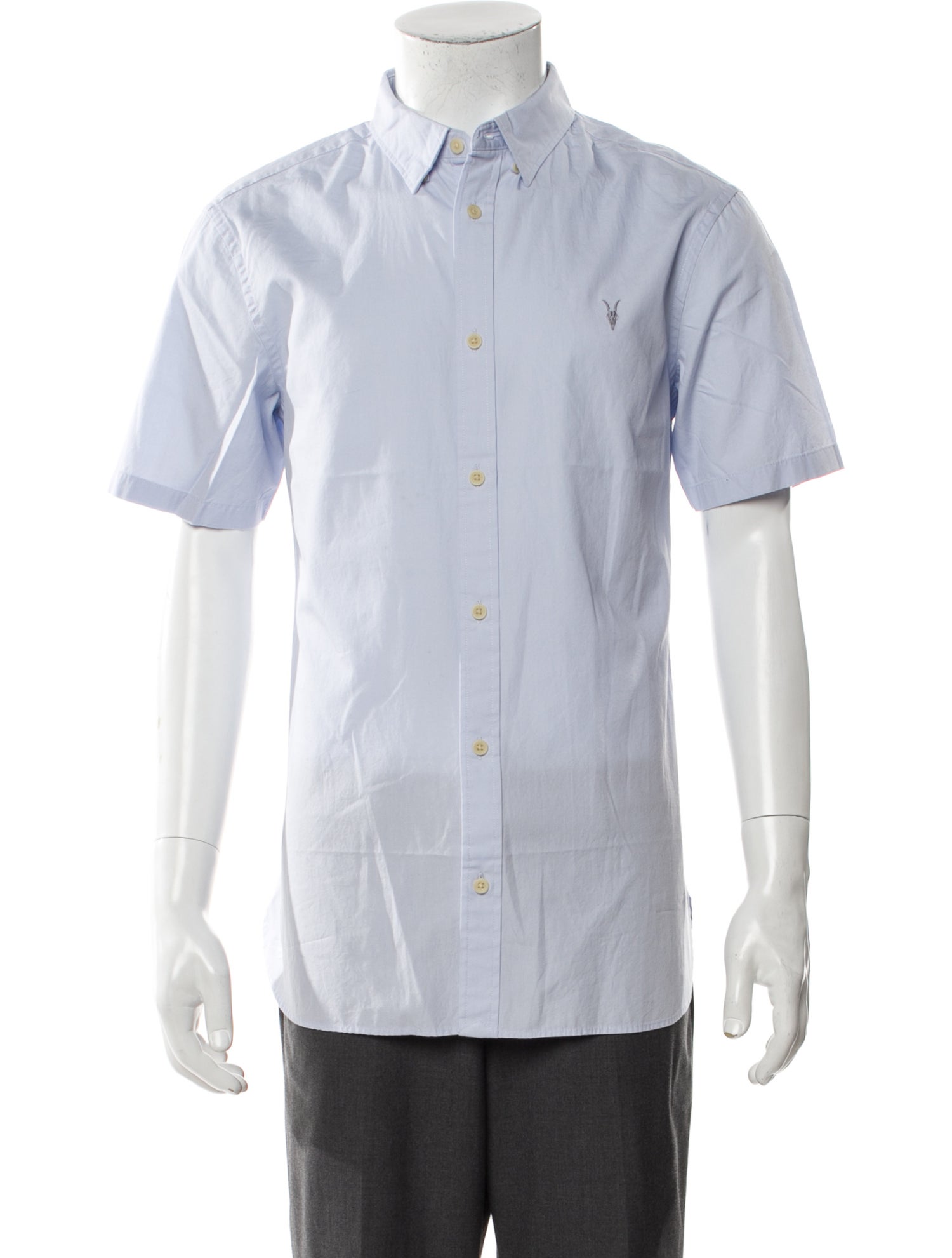 AllSaints Short Sleeve Dress Shirt