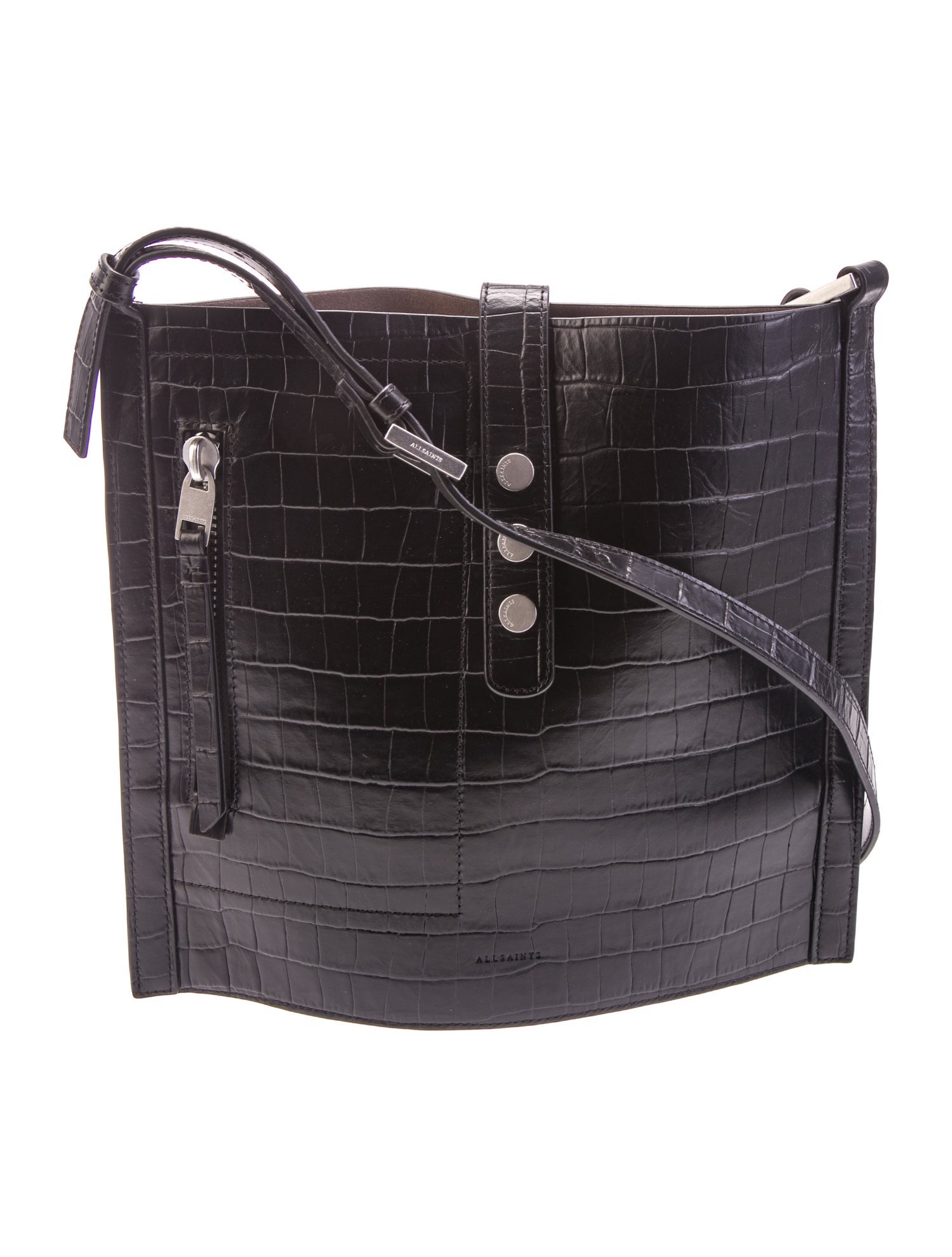 AllSaints Leather Crossbody Bag