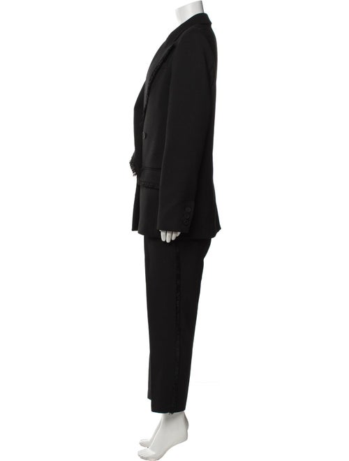 AllSaints Fringe Trim Accent Pantsuit