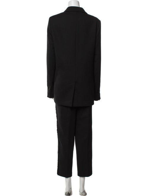 AllSaints Fringe Trim Accent Pantsuit