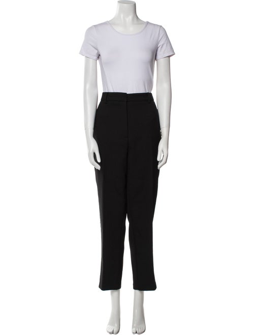 AllSaints Fringe Trim Accent Pantsuit